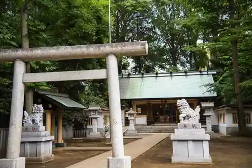 南荻窪天祖神社の鳥居
