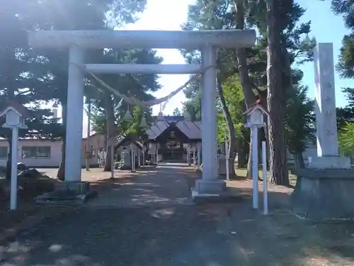 納内神社の鳥居