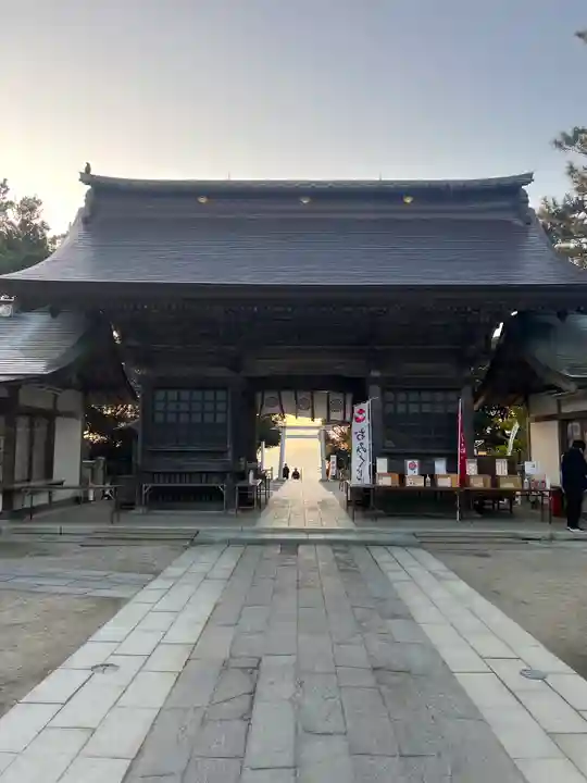 大洗磯前神社の山門・神門