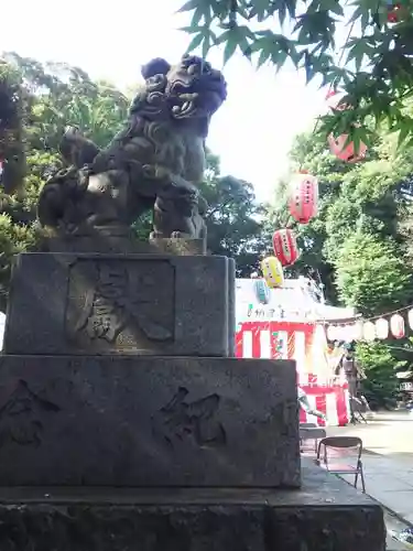 島根氷川神社の狛犬