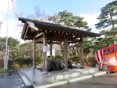 開成山大神宮の手水