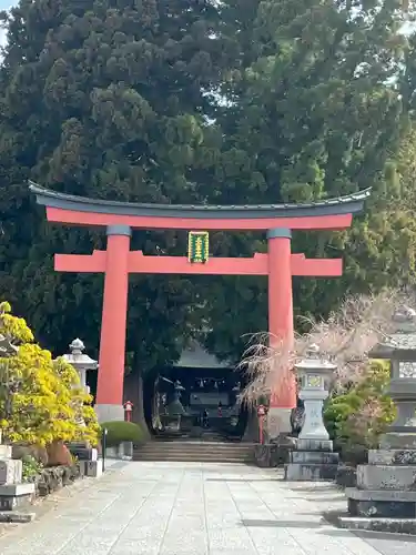 河口浅間神社の鳥居