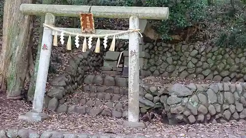 有鹿神社奥宮の鳥居