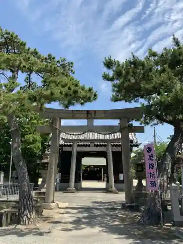 御厨神社の鳥居