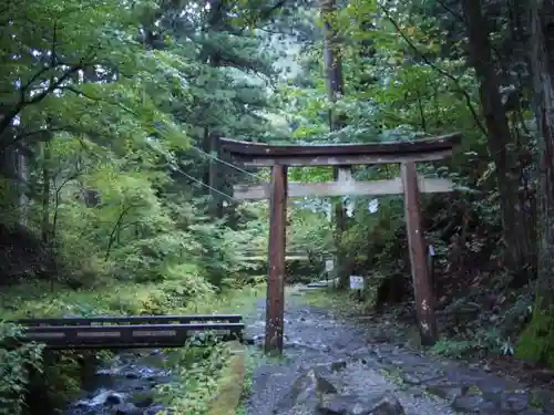 瀧尾神社（日光二荒山神社別宮）の鳥居