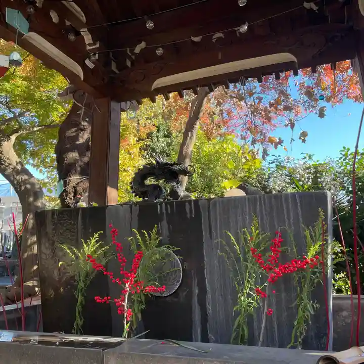 法輪寺の手水舎