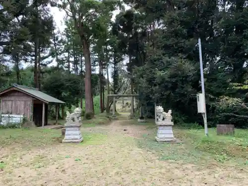 飯縄神社の狛犬