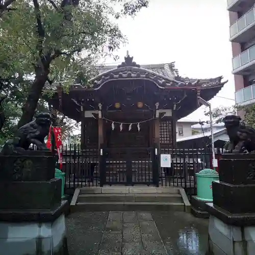矢口氷川神社の本殿・本堂