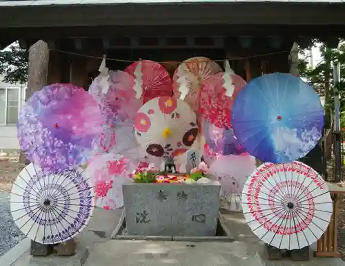 札幌諏訪神社の手水