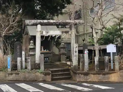 伊勢神社の鳥居