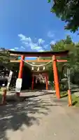 虻田神社の鳥居