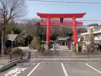 武州柿生琴平神社の鳥居