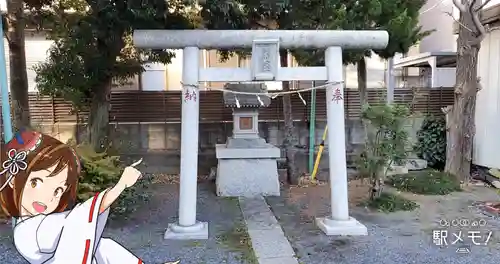 奥戸天祖神社の末社・摂社