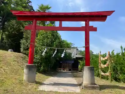 白山神社の鳥居