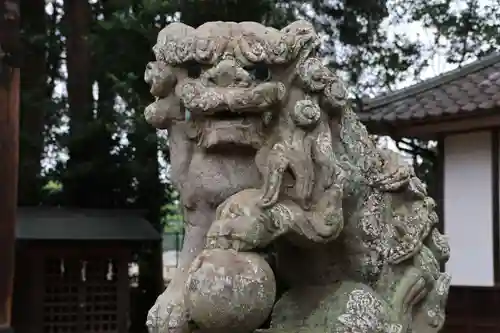 神原田神社の狛犬