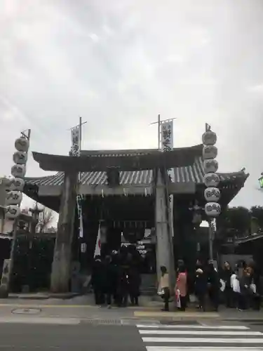 櫛田神社の鳥居