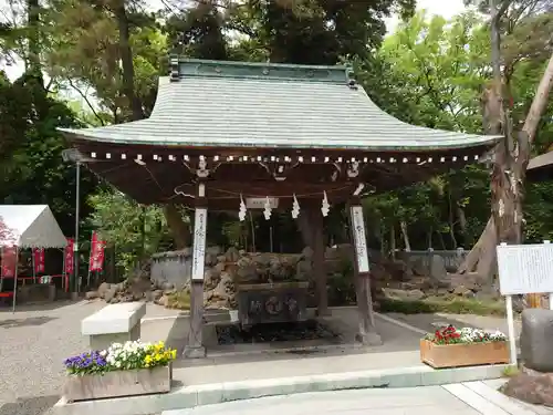 玉村八幡宮の手水