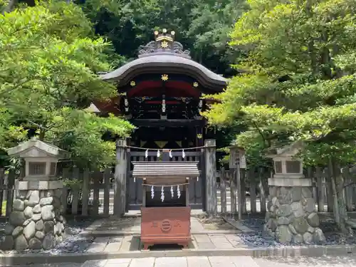 白旗神社の本殿・本堂