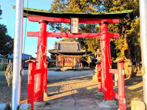 八幡社（上井ケ谷八幡社）の鳥居