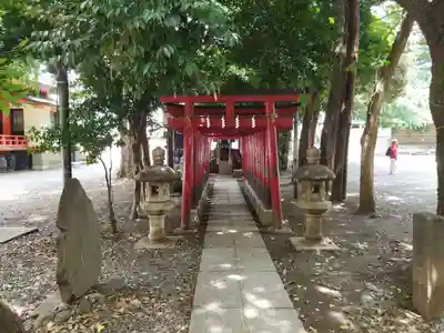 花園神社の鳥居