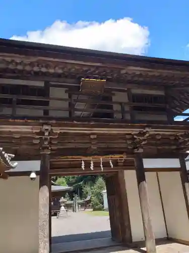 柏木神社の山門