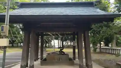 六椹八幡宮の手水舎