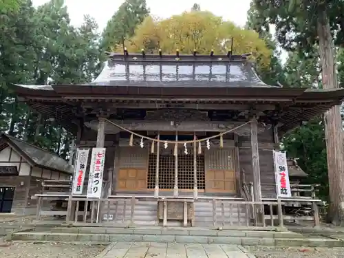 角館総鎮守 神明社の本殿・本堂