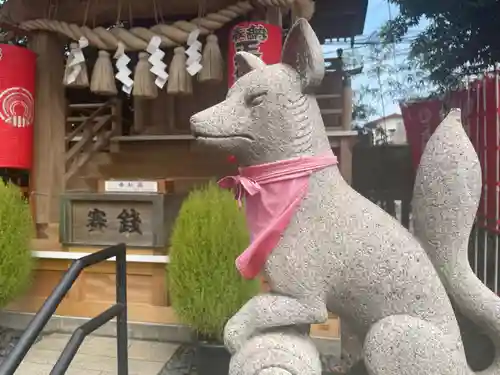 相模原氷川神社の狛犬