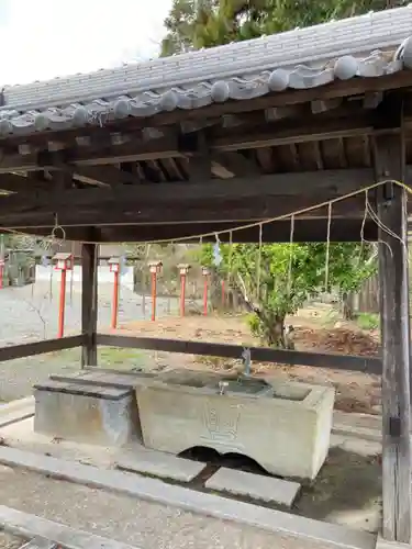 日吉神社の手水舎