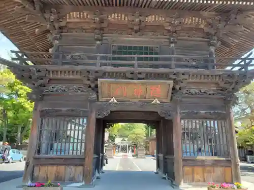 玉村八幡宮の山門・神門