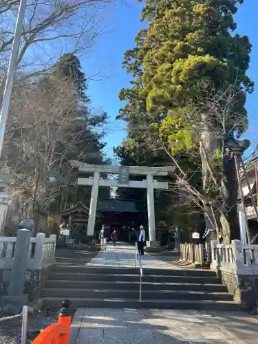 富士山東口本宮 冨士浅間神社の鳥居