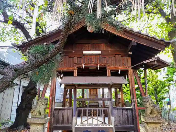 澤下神社の本殿・本堂