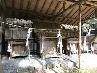 銀鏡神社の末社・摂社
