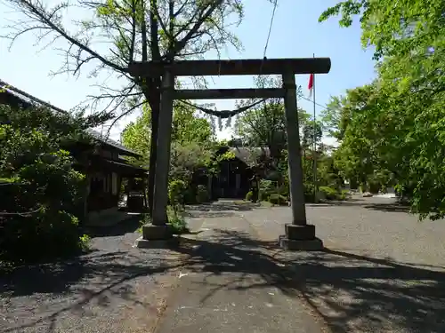 好間熊野神社の鳥居