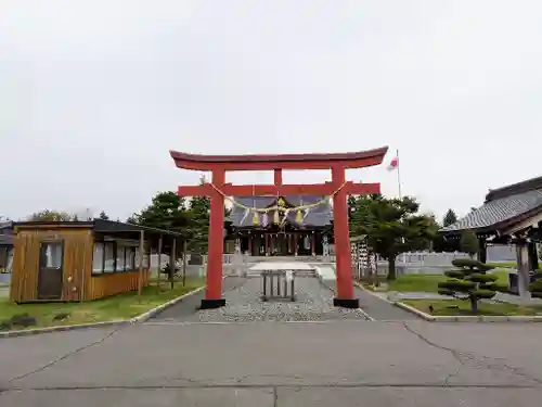 美瑛神社の鳥居