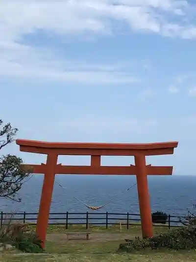 門倉岬御崎神社の鳥居