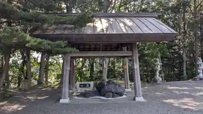 當麻神社の手水舎