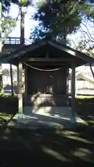 後台稲荷神社の本殿