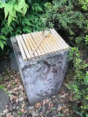 木嶋坐天照御魂神社の手水舎