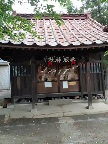 香取社の本殿・本堂