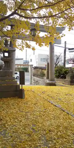 二日市八幡宮の鳥居