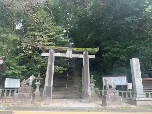 千栗八幡宮の鳥居