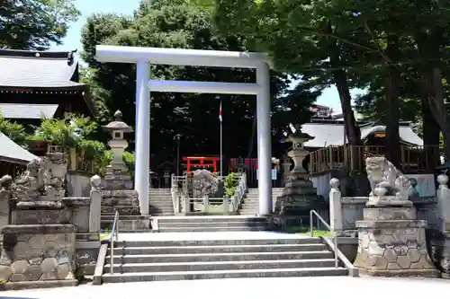 安積國造神社の鳥居