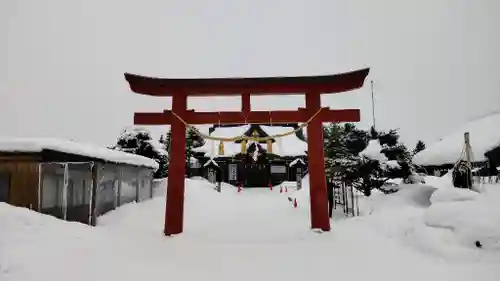 美瑛神社の鳥居