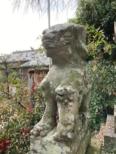 稗田神社の狛犬