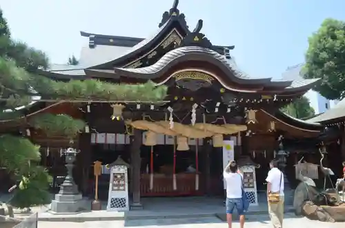 櫛田神社の本殿