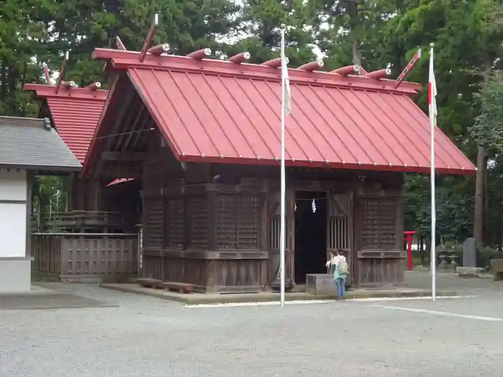 宇都母知神社の本殿・本堂