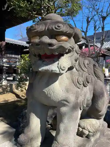 白山神社の狛犬