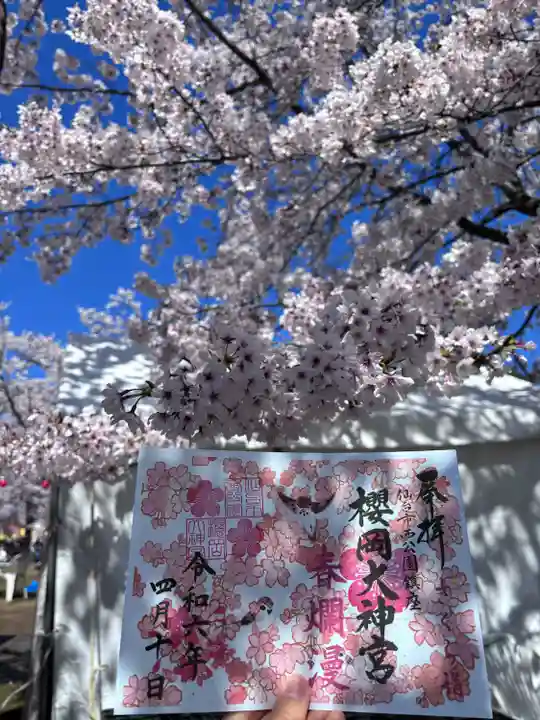 櫻岡大神宮の御朱印