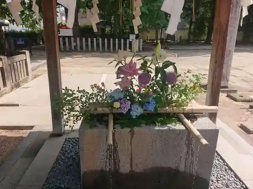 久留米宗社　日吉神社の手水舎